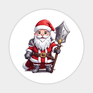 Lord Santa Christmas Guard Magnet